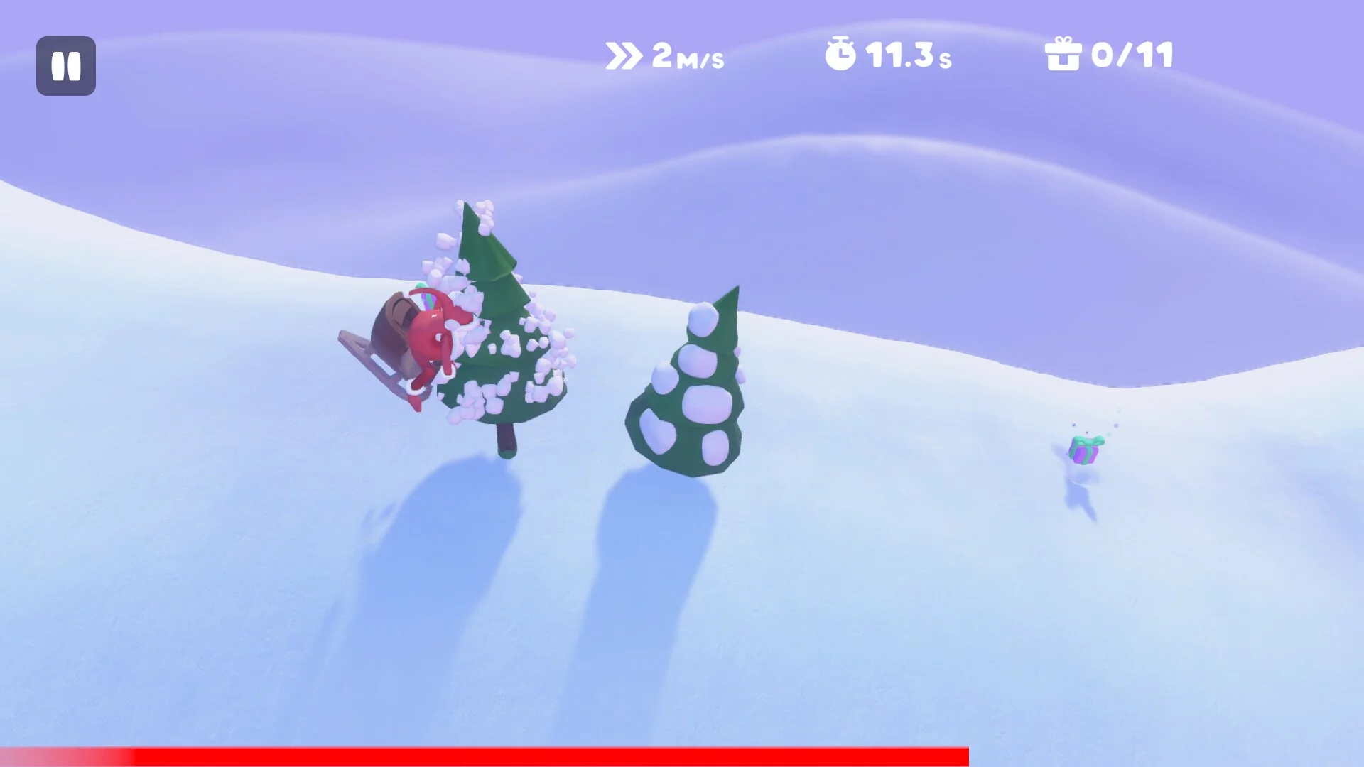 Изображение игры: Winter Sleigh