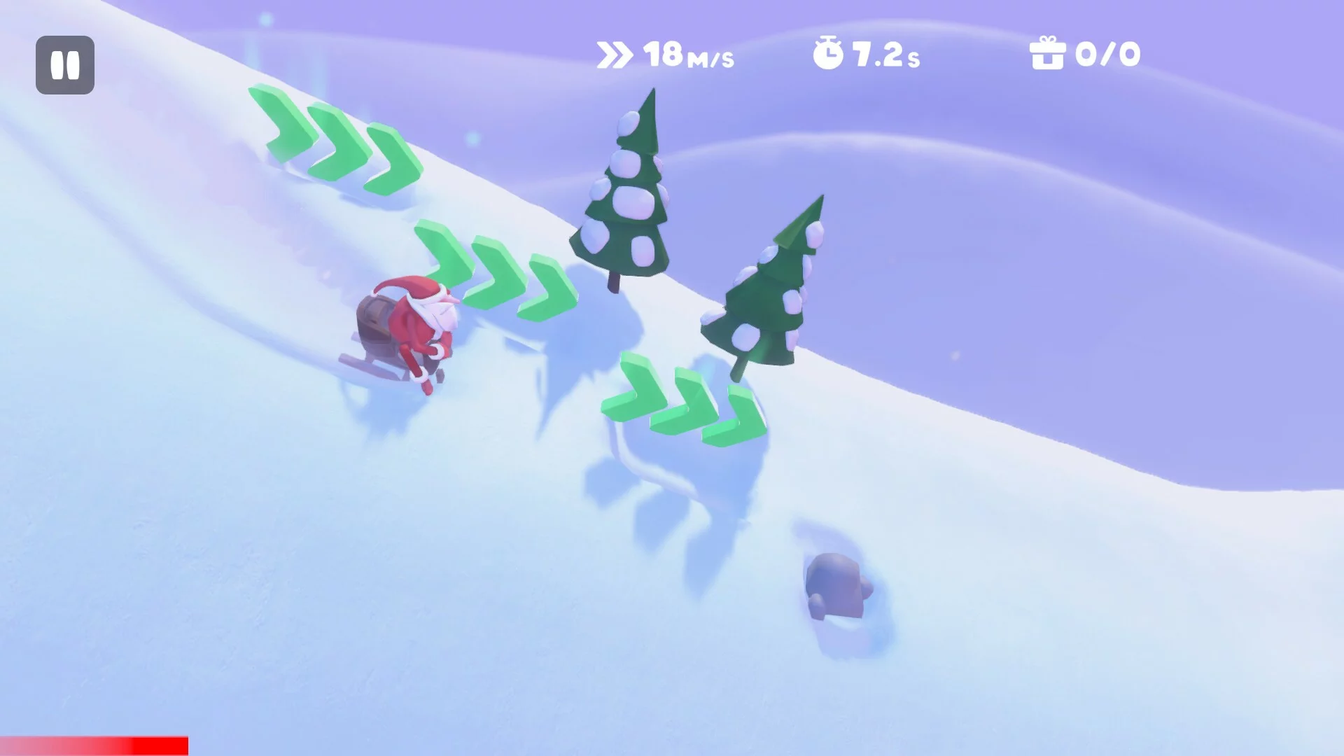 Изображение игры: Winter Sleigh
