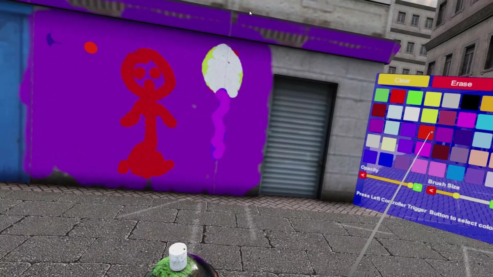 Изображение игры: VR Graffiti World