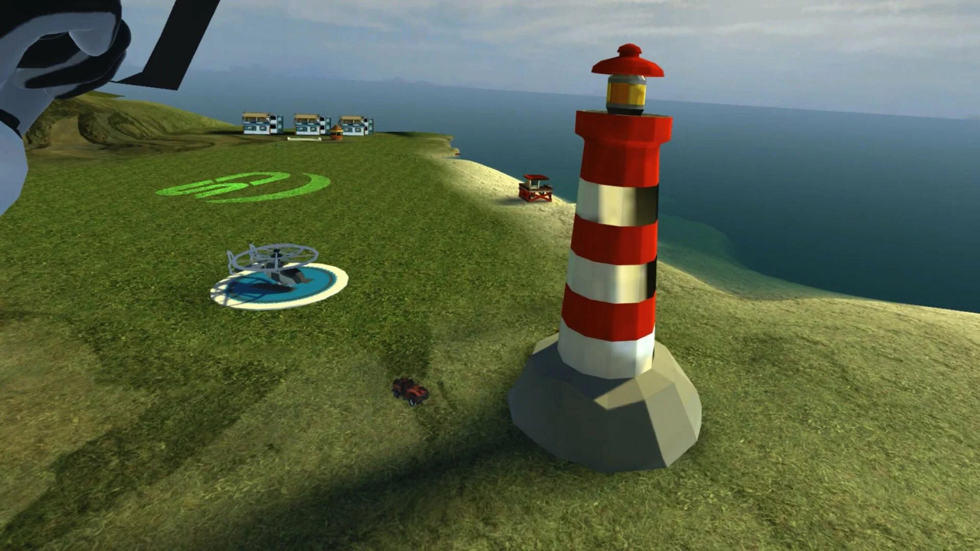 Изображение игры: CanopySim-Skydive Landing Simulator