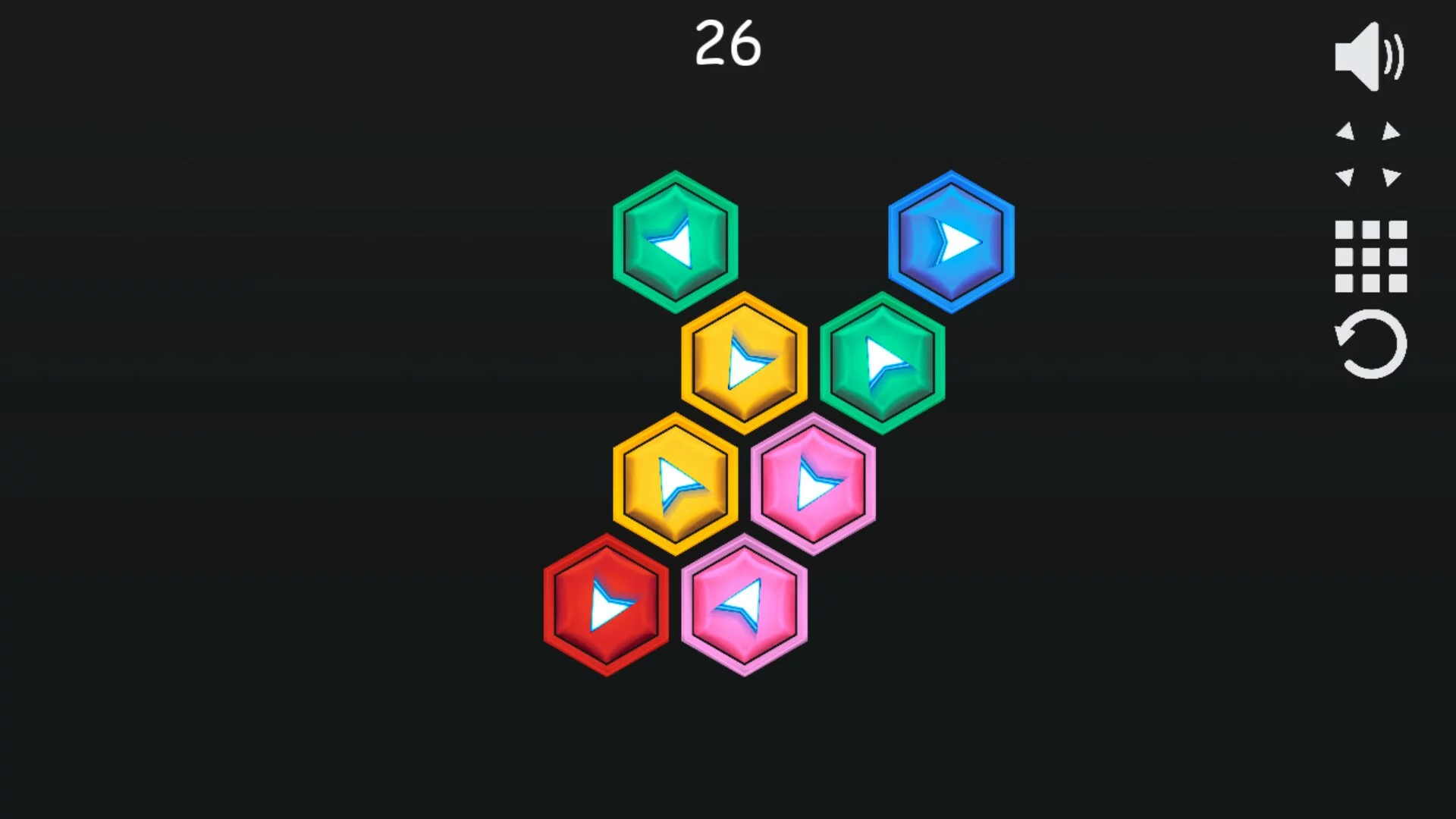 Изображение игры: Hexagon puzzle