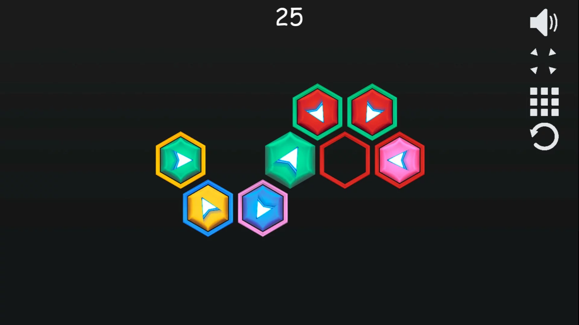 Изображение игры: Hexagon puzzle