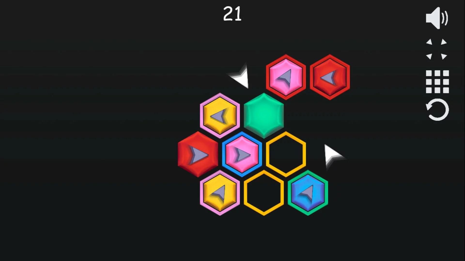 Изображение игры: Hexagon puzzle