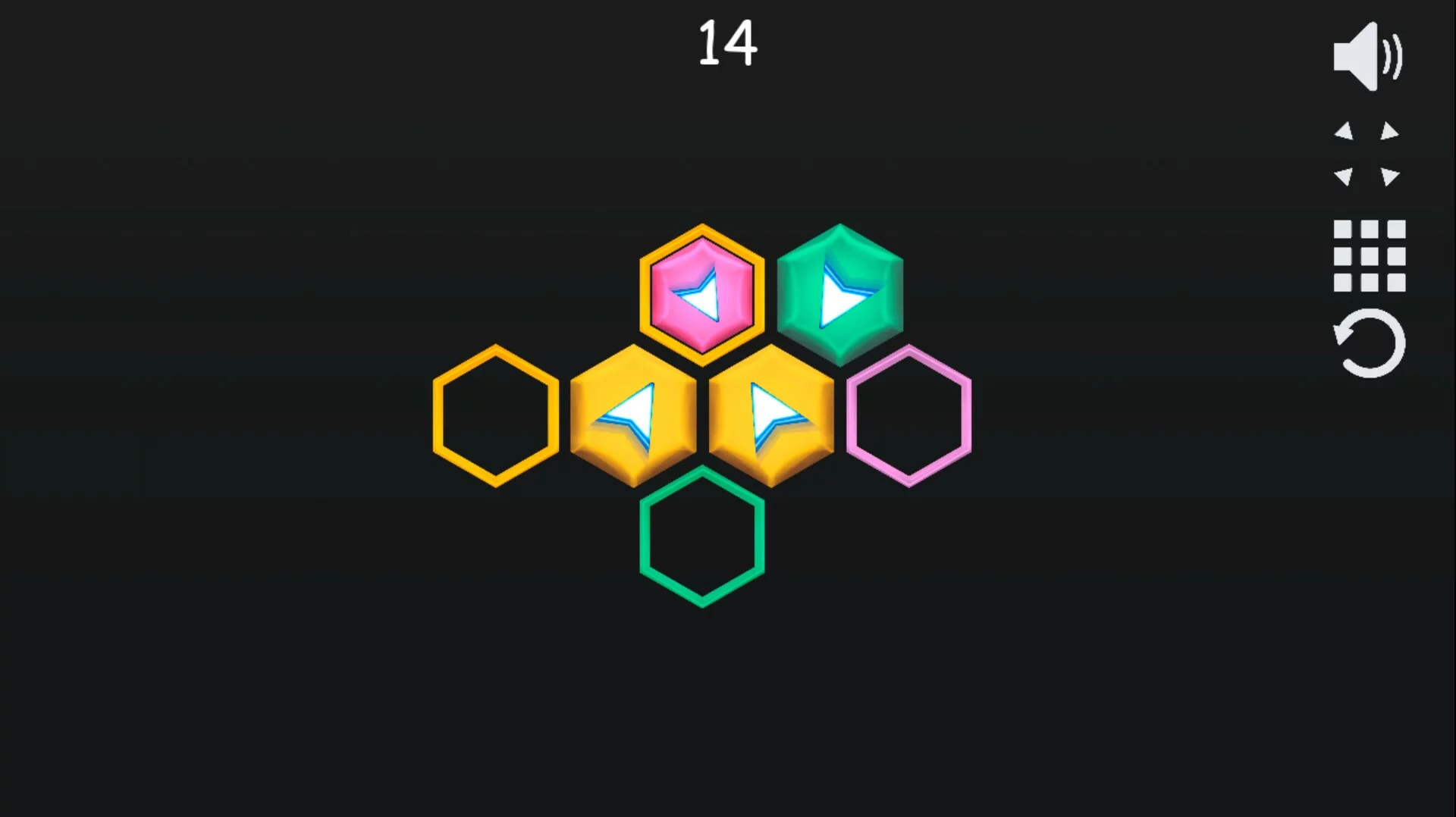 Изображение игры: Hexagon puzzle