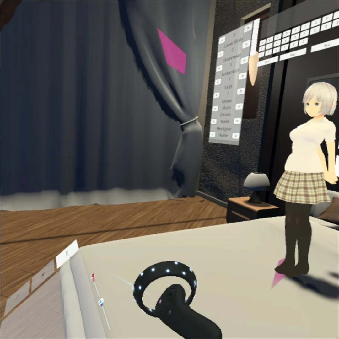Изображение игры: DIY MY GIRL IN VR WORLD
