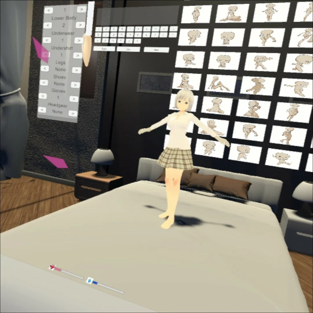 Изображение игры: DIY MY GIRL IN VR WORLD