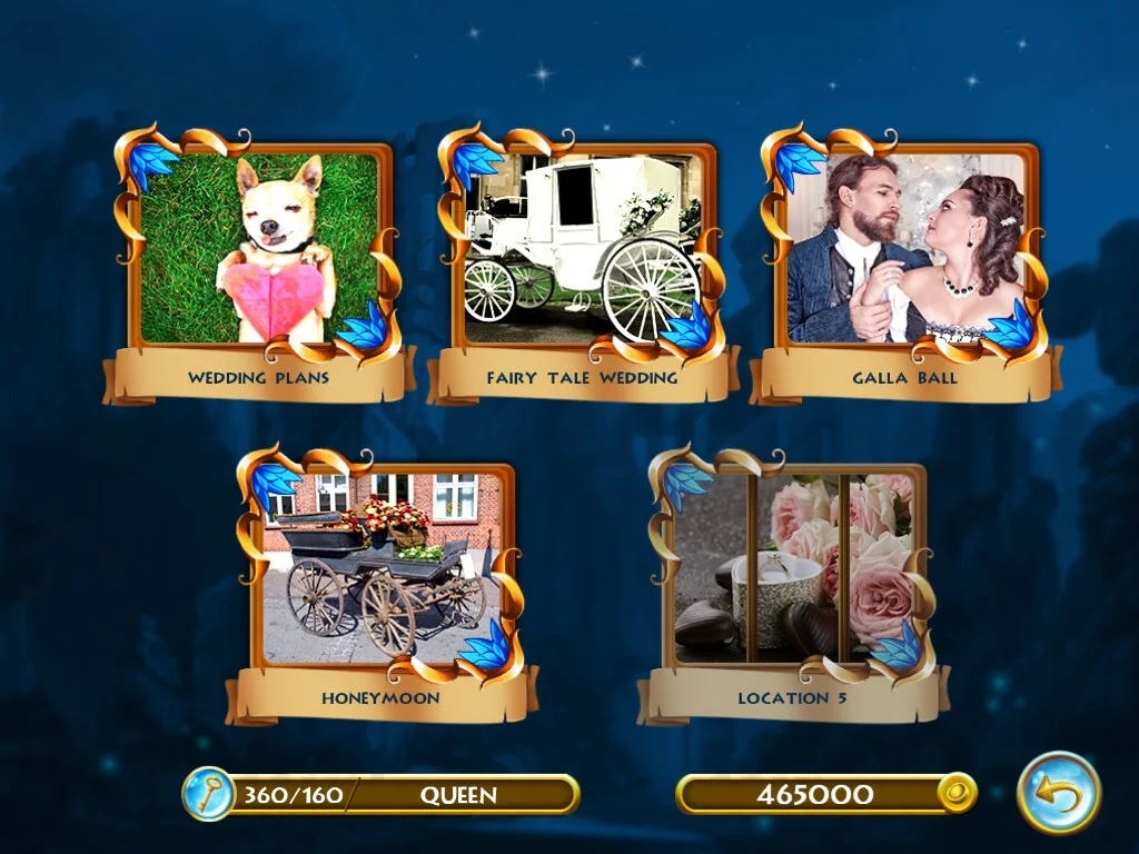 Изображение игры: Fairytale Mosaics Cinderella 2