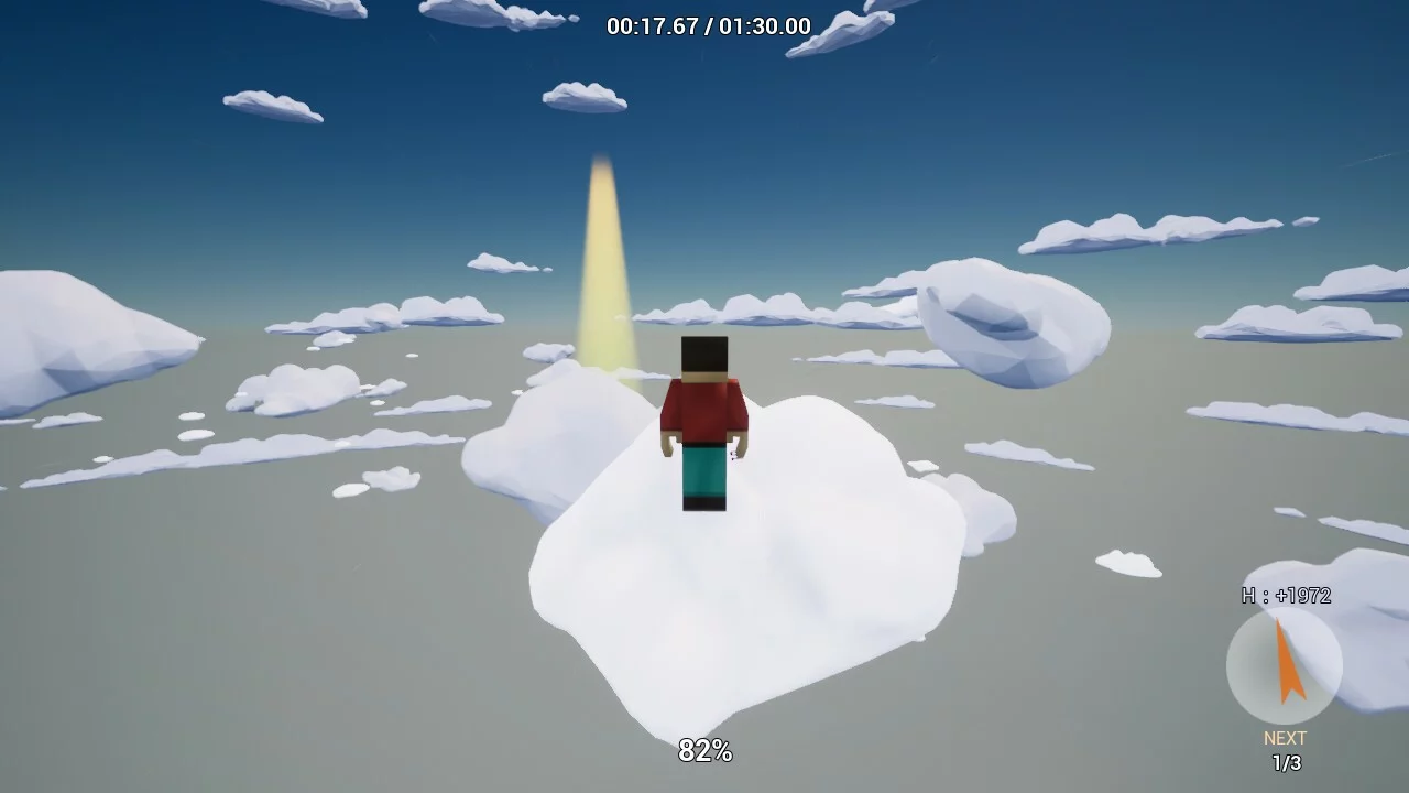 Изображение игры: Fly The Cloud