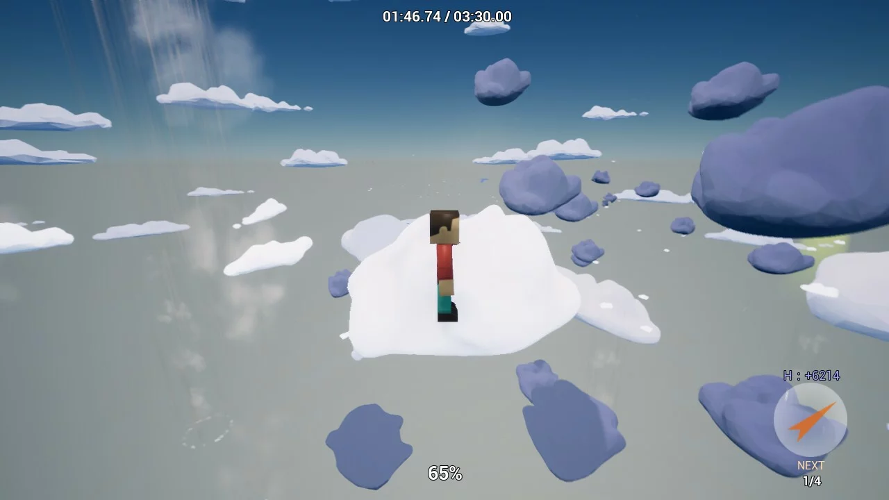 Изображение игры: Fly The Cloud