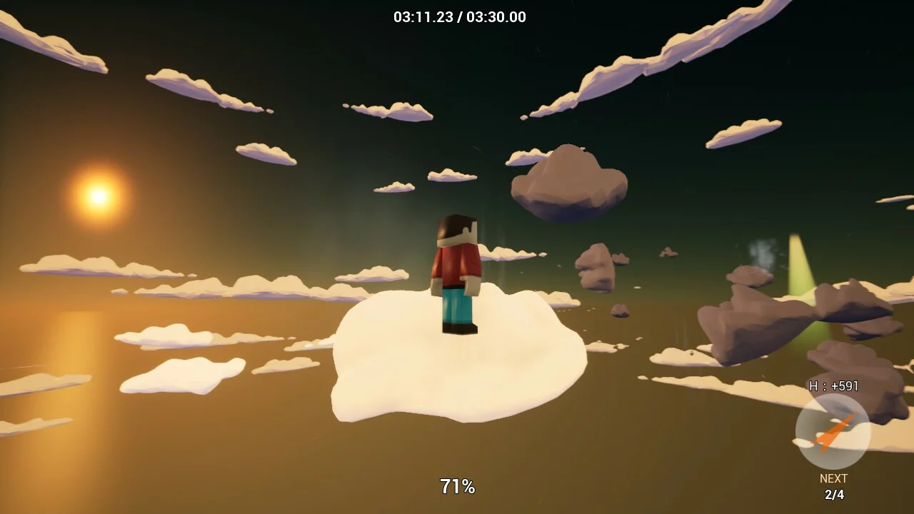 Изображение игры: Fly The Cloud