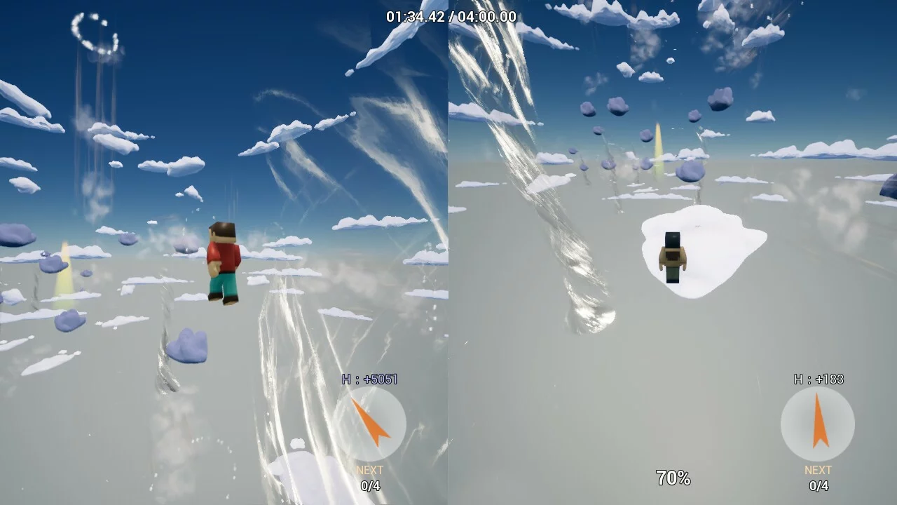 Изображение игры: Fly The Cloud
