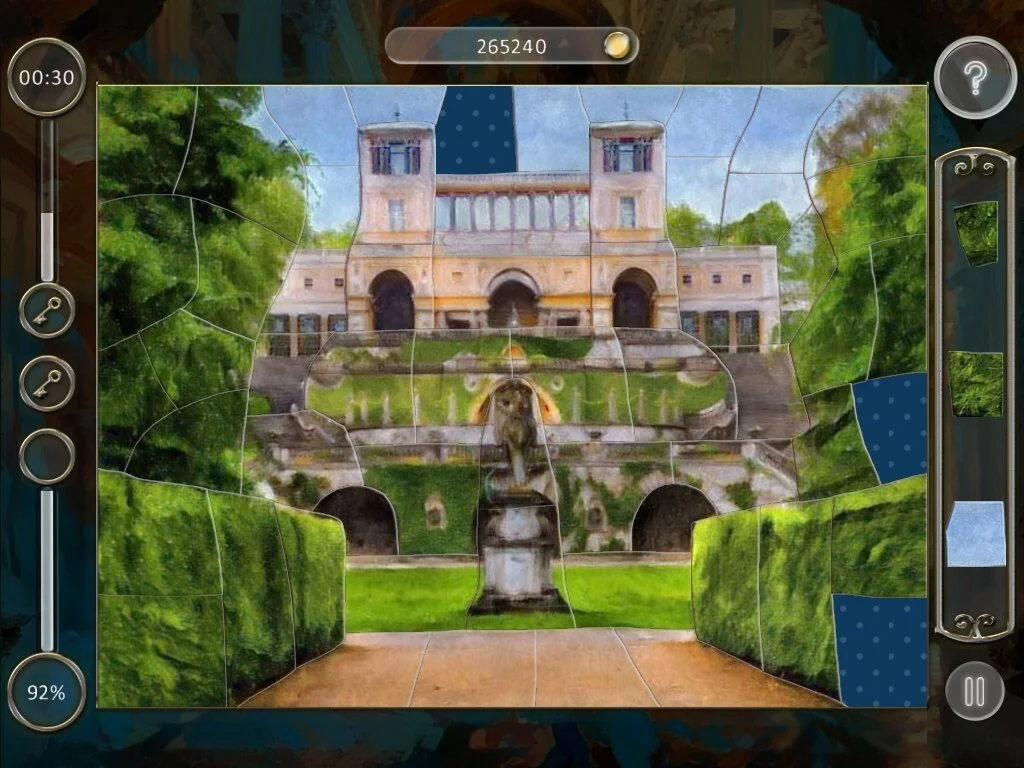 Изображение игры: Fairytale Mosaics Beauty And The Beast 2