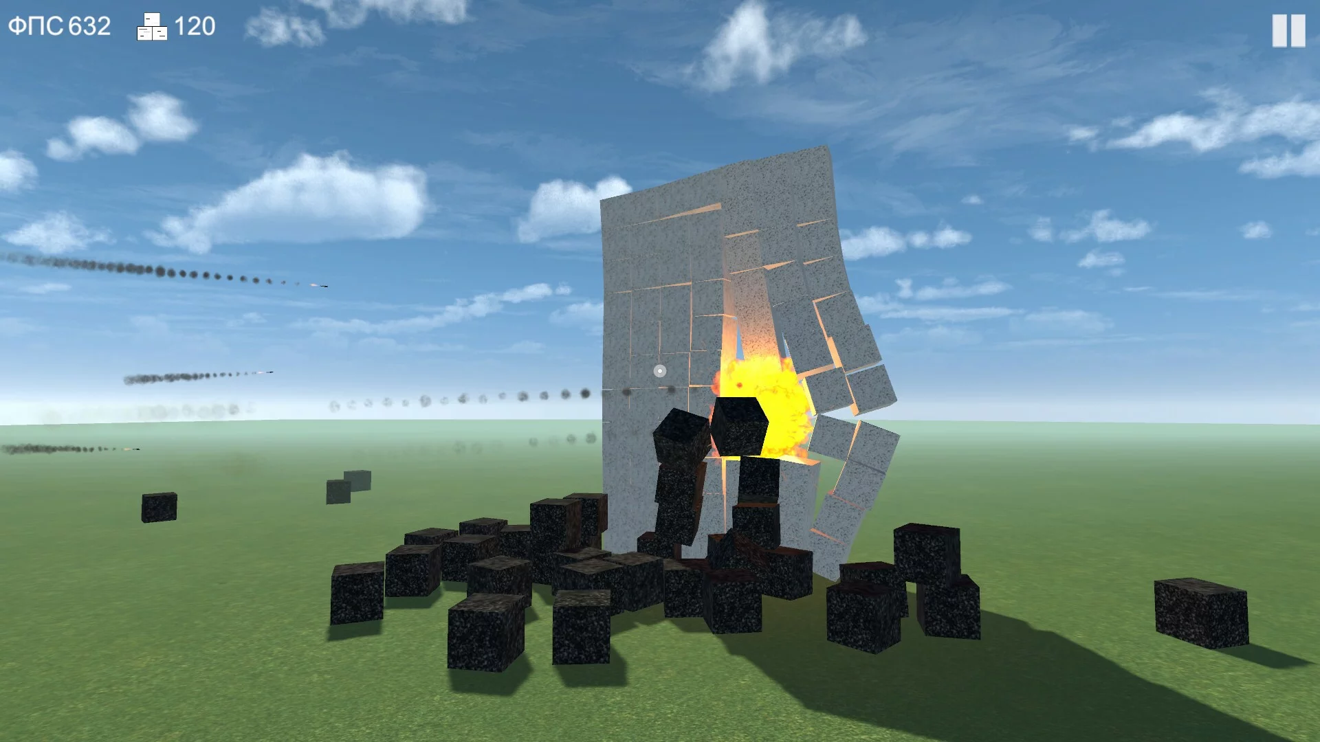Изображение игры: Block Destruction