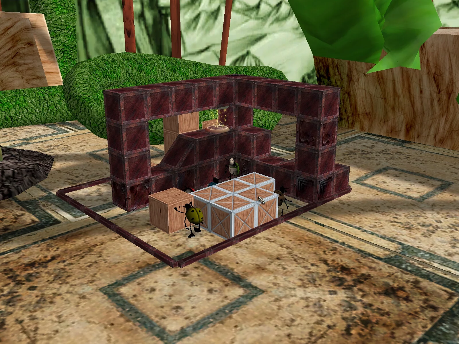 Изображение игры: Bugs Escape 3D