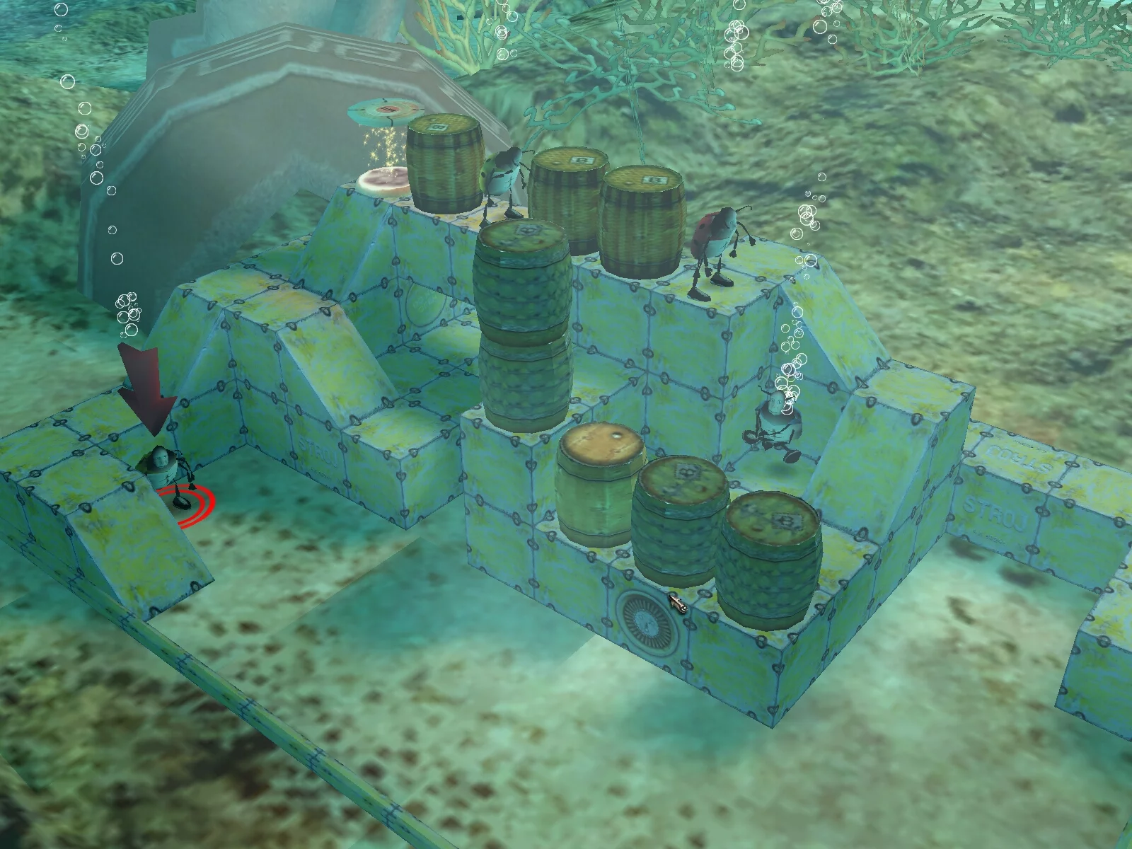 Изображение игры: Bugs Escape 3D