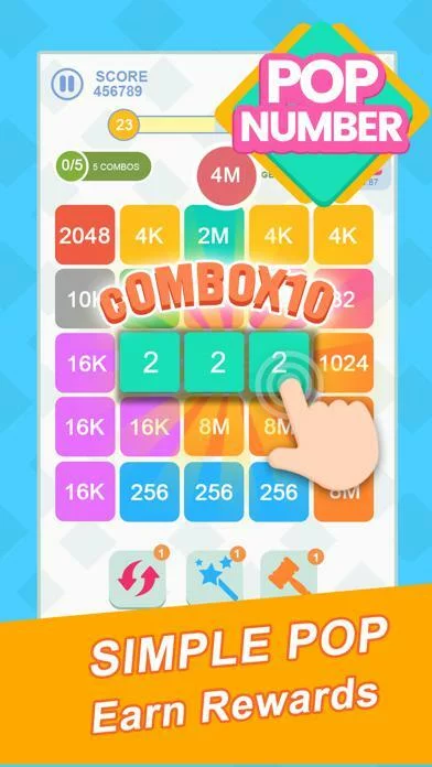 Изображение игры: Pop Numbers Master