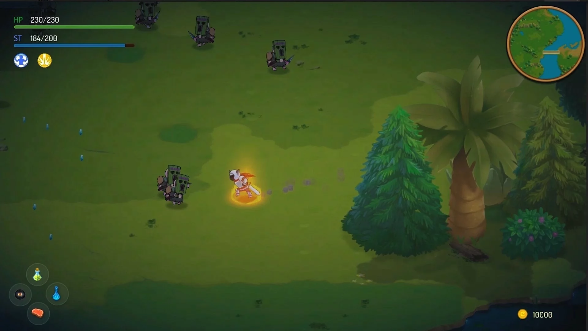 Изображение игры: Knight Vs Giant
