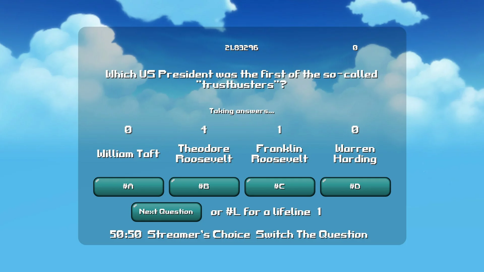 Изображение игры: Chat Millions - Stream Quiz Game