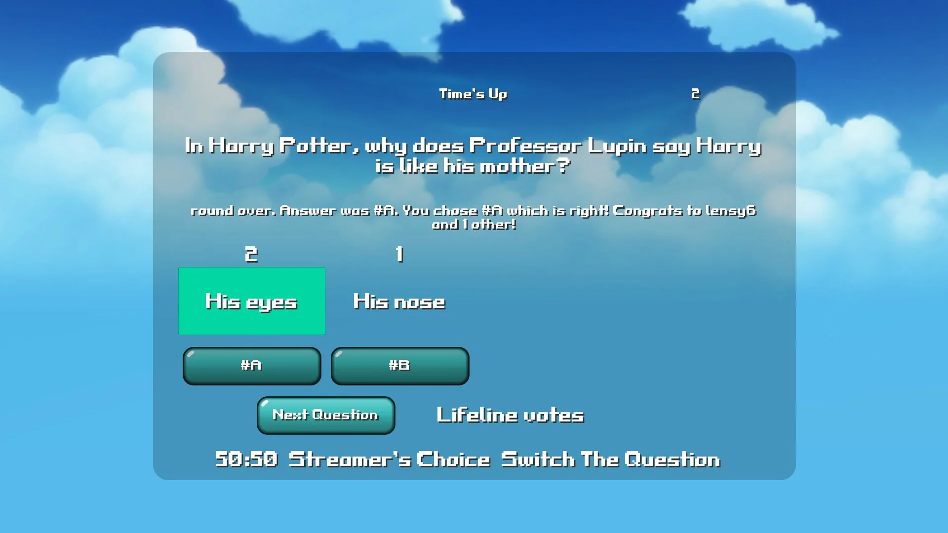 Изображение игры: Chat Millions - Stream Quiz Game