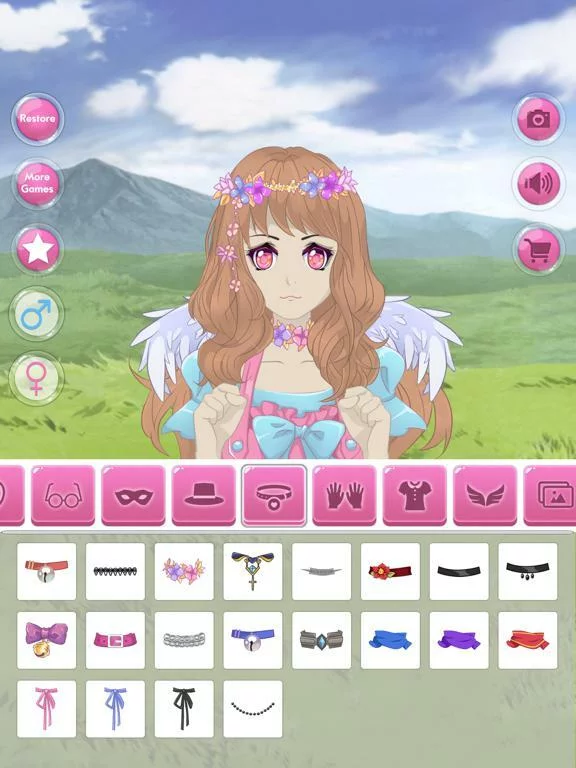 Изображение игры: Anime Avatar - Face Maker