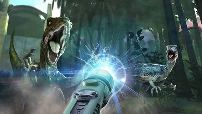 Изображение игры: VRSE Jurassic World