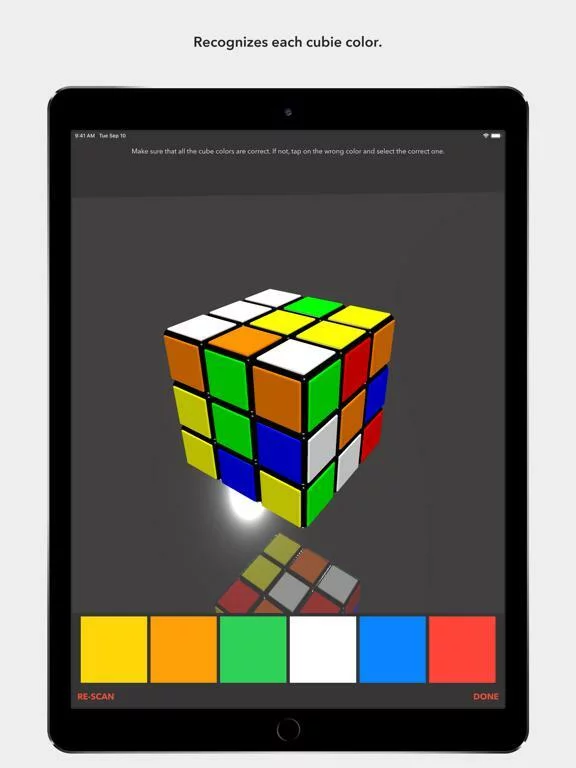 Изображение игры: CubeSolver AR