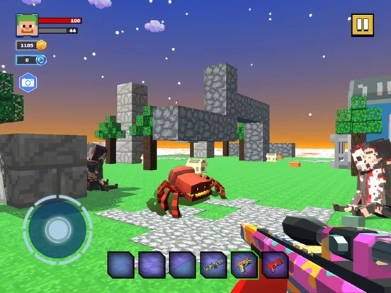 Изображение игры: Fire Craft: 3D Pixel World