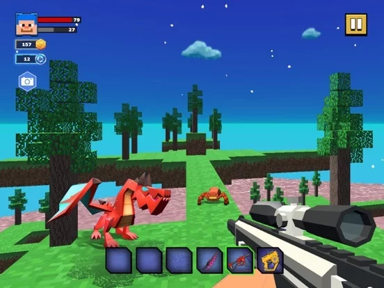 Изображение игры: Fire Craft: 3D Pixel World
