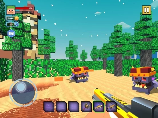 Изображение игры: Fire Craft: 3D Pixel World