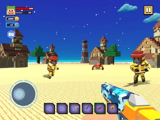 Изображение игры: Fire Craft: 3D Pixel World