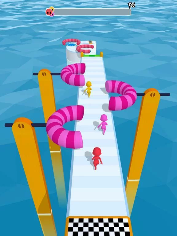 Изображение игры: Fun Run 3D