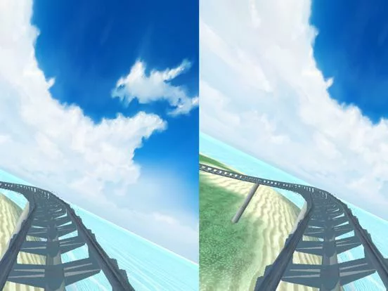 Изображение игры: VR Roller Coaster Virtual Reality