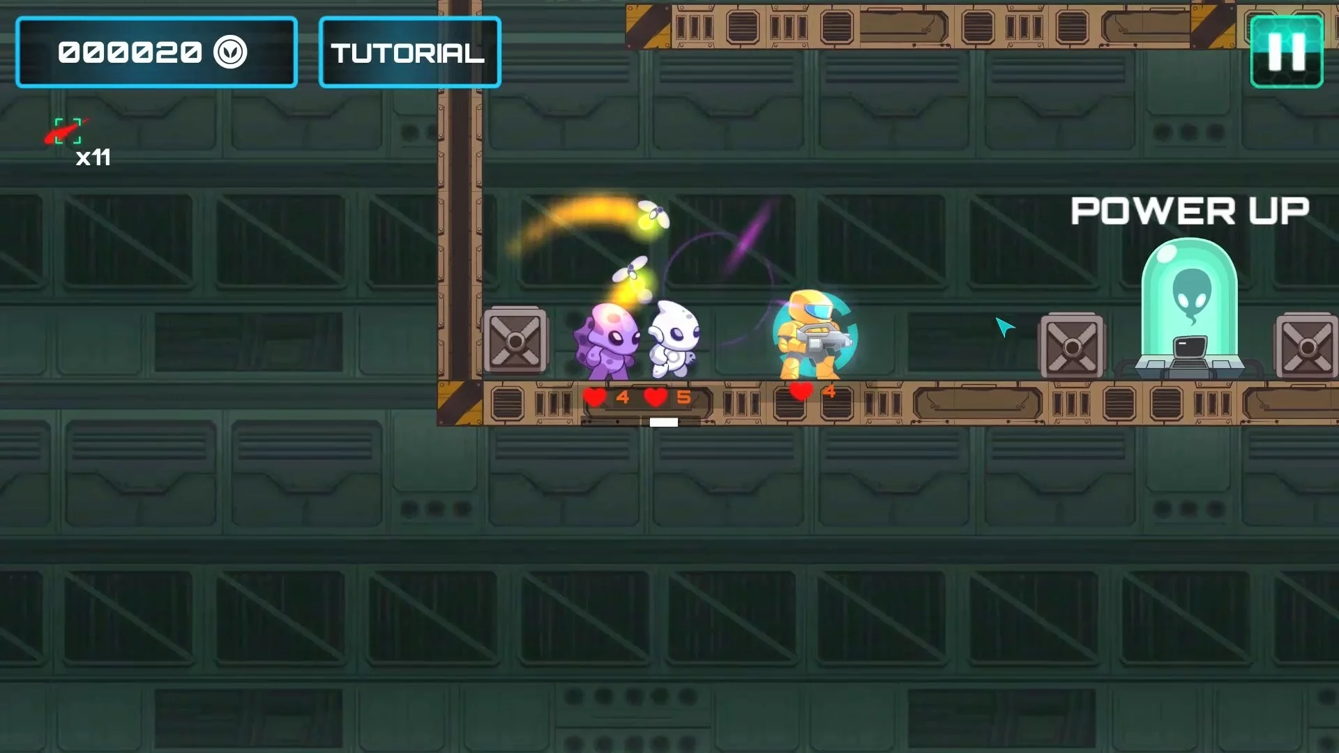 Изображение игры: Aliens Adventure