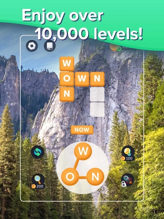 Изображение игры: Puzzlescapes: Word Brain Games