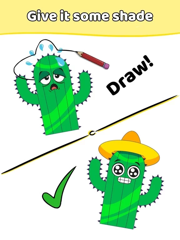 Изображение игры: Draw a Line: Tricky Brain Test