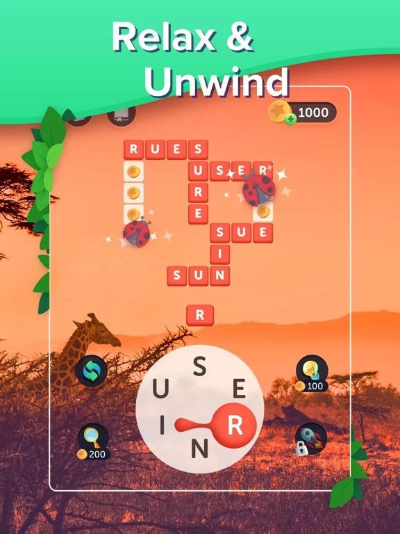 Изображение игры: Puzzlescapes: Word Brain Games
