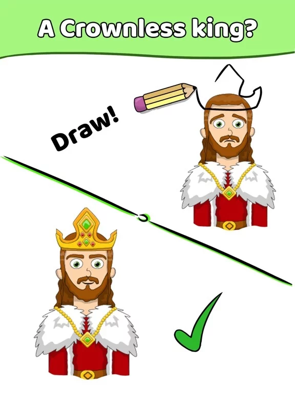 Изображение игры: Draw a Line: Tricky Brain Test