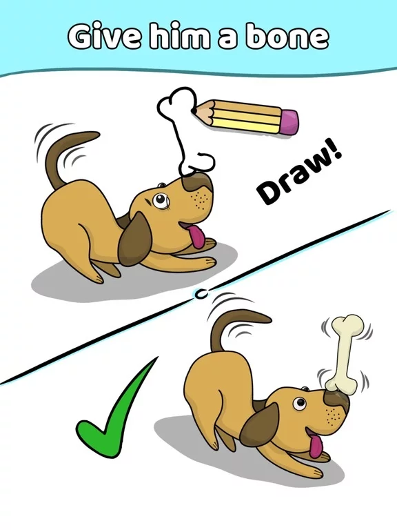 Изображение игры: Draw a Line: Tricky Brain Test