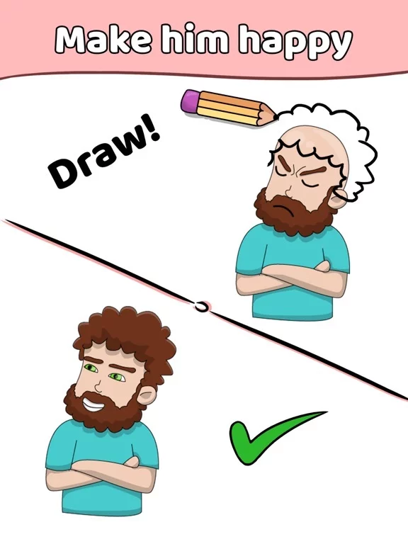 Изображение игры: Draw a Line: Tricky Brain Test