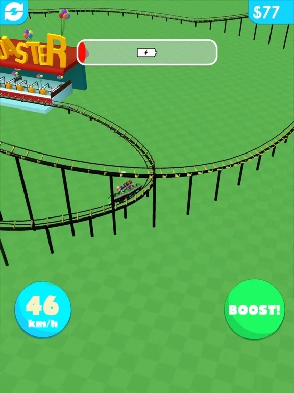 Изображение игры: Hyper Roller Coaster