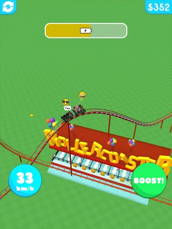 Изображение игры: Hyper Roller Coaster
