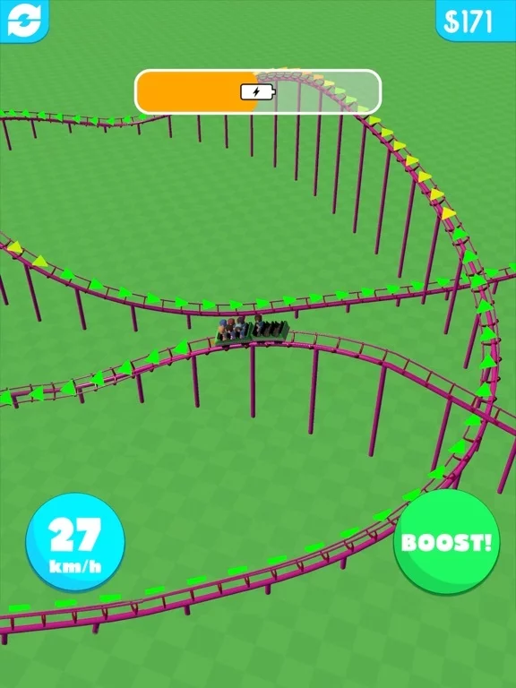 Изображение игры: Hyper Roller Coaster