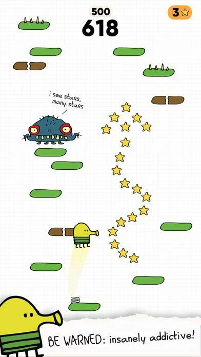 Изображение игры: Doodle Jump 2