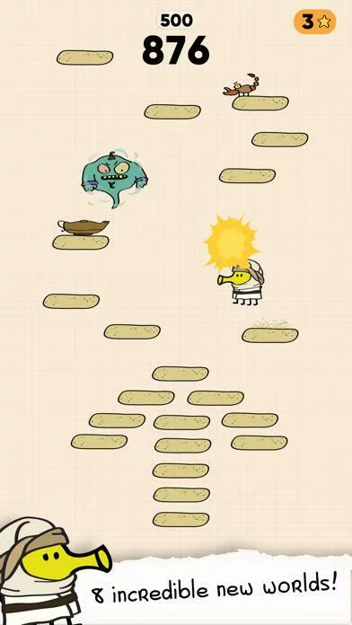 Изображение игры: Doodle Jump 2