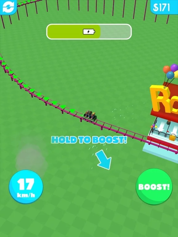 Изображение игры: Hyper Roller Coaster