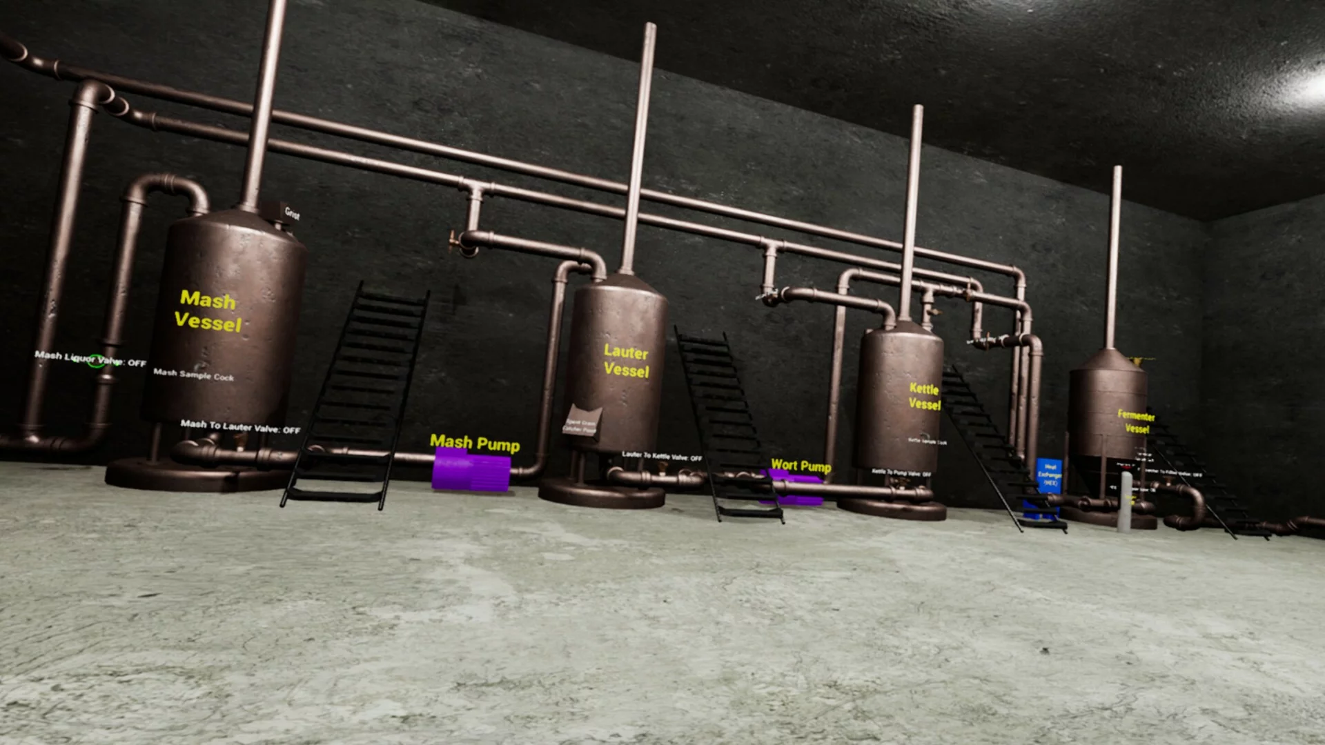 Изображение игры: VR Brewing Simulator