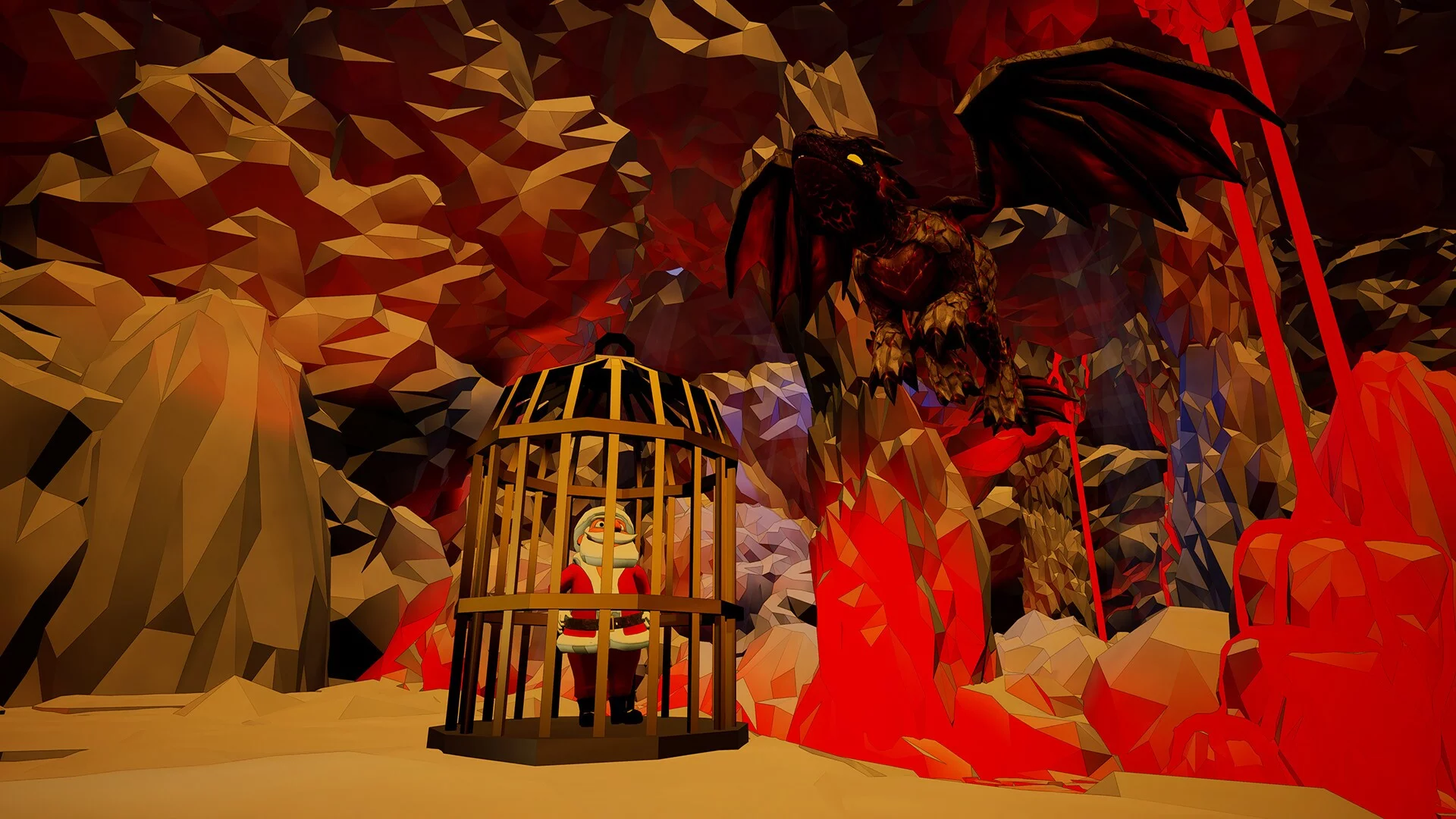 Изображение игры: Fun Christmas Santa VR