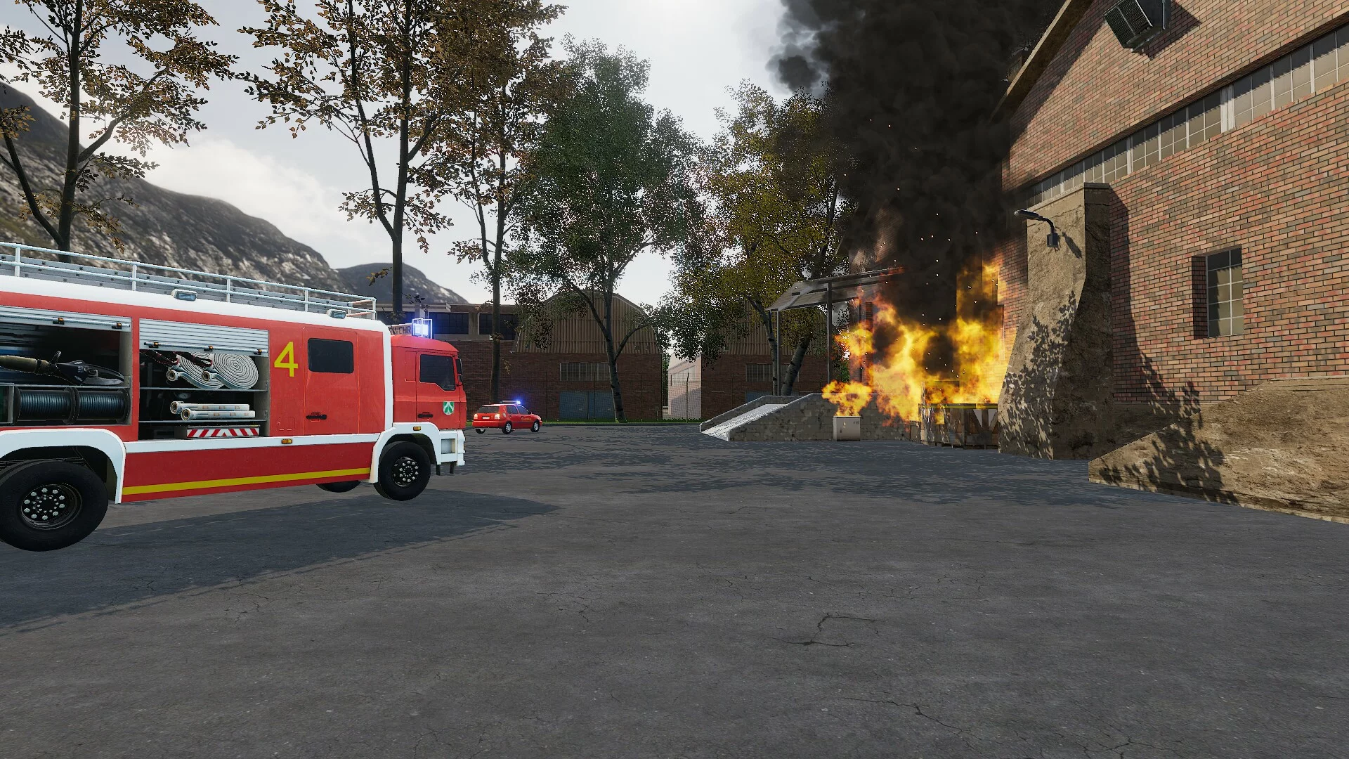 Изображение игры: Industrial Firefighters