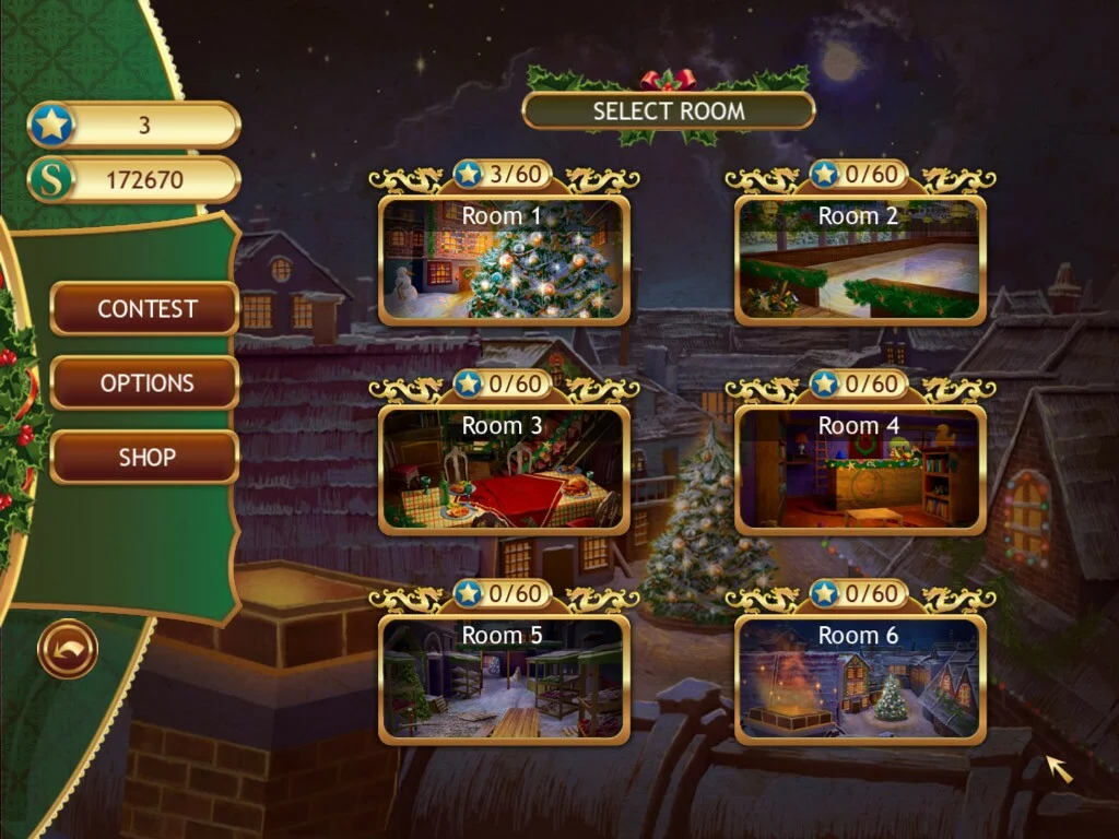 Изображение игры: Fill And Cross Christmas Riddles