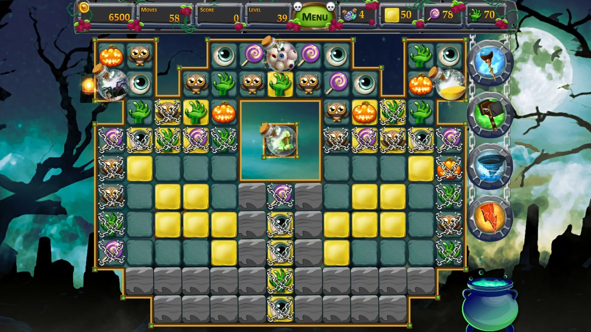 Изображение игры: Secrets of Magic 4: Potion Master